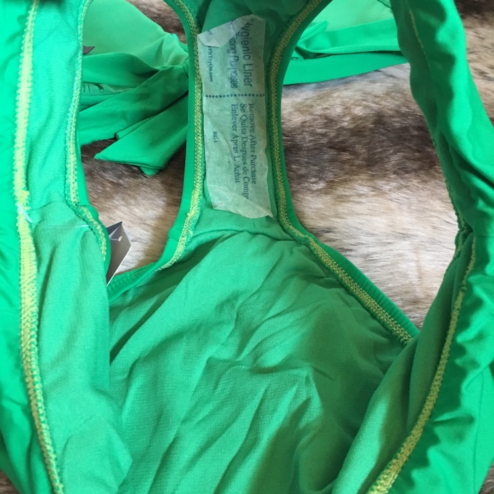 Kenneth Cole Bikini Set, Green, Size Small, NWT - Picture 6 of 6